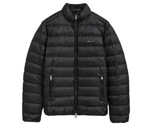 GANT Herren Daunen-Steppjacke - LIGHT DOWN JACKET, Reißverschluss, Stehkragen Schwarz 4XL