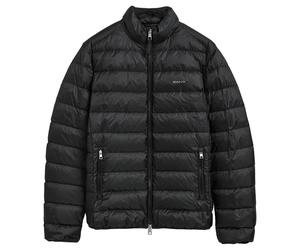 GANT Herren Daunen-Steppjacke - LIGHT DOWN JACKET, Reißverschluss, Stehkragen Schwarz / 4XL XXXXL Schwarz