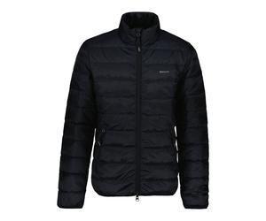 GANT Herren Daunenjacke - LIGHT DOWN JACKET, leichte Steppjacke, Stehkragen, Zip Schwarz / XL XL Schwarz