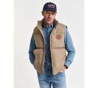 GANT Herren Daunenweste (M) LIGHT TAUPE
