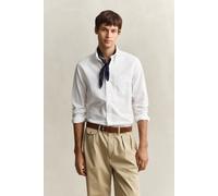 GANT Herren Dobby Classic Oxford-Hemd (S) Weiß