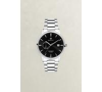 East Hill, 43mm, silber/schwarz