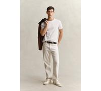 GANT Herren Ecrufarbene Straight Fit Jeans (32/34) ECRU