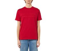 GANT Herren Embossed SS Tshirt T-Shirt, Ruby RED, S