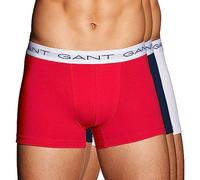 GANT Herren Essential 3-Pack Trunk CTN STR Unterhemd, Mehrfarbig (Multicolor 105), Small