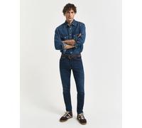 GANT Herren Extra Slim Fit Active Recover Jeans (29/32) DARK Blau WORN IN