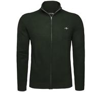 Gant Herren Extrafine Lambswool Zip Cardigan Strickjacke