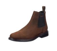 GANT Herren Fairkon Chelsea-Stiefel, Dunkelbraun, 45 EU