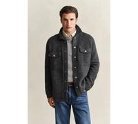 GANT Herren Fleece-Hemdjacke (M) CHARCOAL MELANGE
