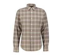 Gant Herren Freizeithemd MELANGE CHECK Regular Fit, nougat, Gr. M
