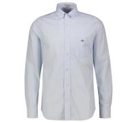 Gant Herren Freizeithemd STRIPE aus Popeline Regular Fit, blau, Gr. L