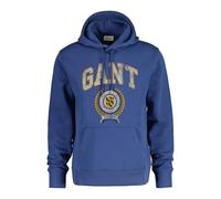 GANT Herren Front Graphic Sweat Hoodie Kapuzenpullover, Vintage Blue, L
