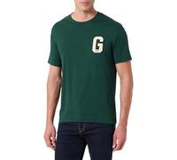 GANT Herren G Badge SS T-Shirt, Grün, XL