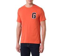 GANT Herren G Badge SS T-Shirt, Orange, XL