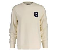 GANT Herren G Graphic C-Neck Sweatshirt, Cream, S
