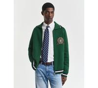 GANT Herren GANT 1949 Graphic Strickjacke mit Reißverschluss (XL)