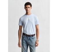 GANT Herren Gant 1949 Graphic T-Shirt (S) MUTED Blau