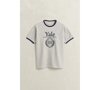 GANT Herren Gant x Yale T-Shirt (XL) Grau MELANGE