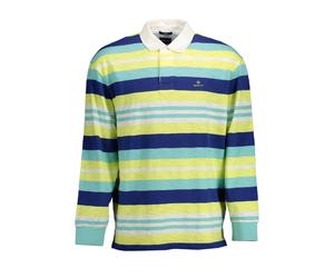 Gant Herren Gelbes Baumwoll-Polohemd M