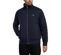 GANT Herren Gesteppte Cordjacke Mit Reißverschluss Und Kragen, Evening Blue, XL