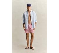 GANT Seersucker Striped Swimshorts Rose Red Rot XL