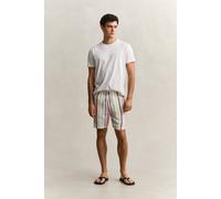 GANT Herren Gestreifte Shorts aus Leinen (L) MULTICOLOR