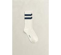 GANT Herren Gestreifte Sportsocken (40-42) CREAM