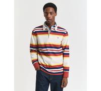 GANT Herren Gestreifter Heavy Rugger (XL) MODERN RUST