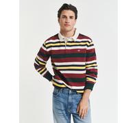 GANT Herren Gestreifter Heavy Rugger (XL) TARTAN Grün