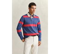 GANT Herren Gestreiftes Rugger (L) VINTAGE Blau