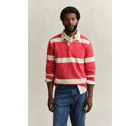 GANT Herren Gestreiftes Rugger (XL) CREAMED Weiß