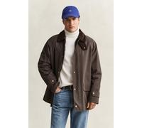Gant Waxed Barn Jacket Black Brown Braun S
