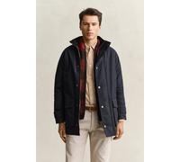 GANT Herren Gewachste Double Decker Jacke (XL) EVENING Blau
