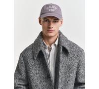 GANT 240 Mulberry Street Washed Canvas Cap Steel Grey Grau One size