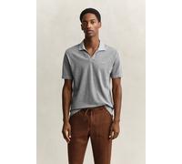 GANT Herren Gewaschenes Poloshirt (4XL) CERAMIC Grau