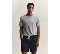 GANT Herren Gewaschenes T-Shirt (XXL) CERAMIC Grau