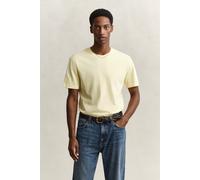GANT Herren Gewaschenes T-Shirt (XXXL) VANILLA Gelb