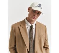 GANT 240 Mulberry Street Washed Twill Cap Cream Weiß One size