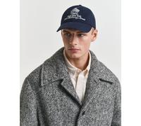 GANT Herren Gewaschenes Twill Cap (ONE SIZE) EVENING Blau