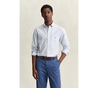 Gant Hemd Herren Regular Fit Langarm blau, L