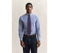 GANT Herren Gingham Classic Popeline Hemd (S) COLLEGE Blau