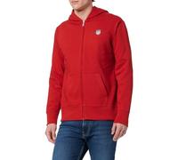 GANT Herren Graphic Fullzip Hoodie Strickjacke, Ruby RED, Small