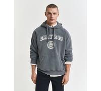 GANT Herren Graphic Hoodie (M) STEEL Grau