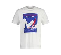 GANT Herren Graphic SS T-Shirt, Eggshell, Small