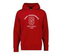 GANT Herren Graphic Sweat Hoodie Kapuzenpullover, Ruby RED, XXXL