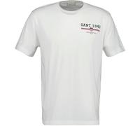 Gant Herren Graphic T-Shirt, Eggshell, 4XL EU