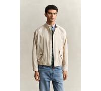 GANT Herren Harrington-Jacke aus Leinenmix (M) SOFT OAT