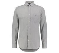 Gant Reg Banker Langarmhemd S Black