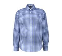 Gant Herren Hemd CLASSIC POPLIN CHECK SHIRT Regular Fit, blau, Gr. XL