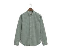 Gant Herren Hemd Classic Poplin Gingham Forest Green L